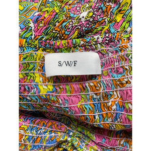 Swf 'Halter' Pink Viscose Blend Dress Size L