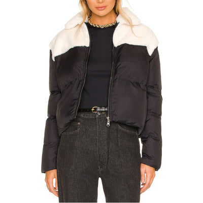 Central Park West Sherpa Ivory Knox Jacket Size XS