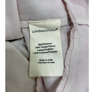 LoveShackFancy Marbled Pink Cookie Midi Dress Size 8 NWT