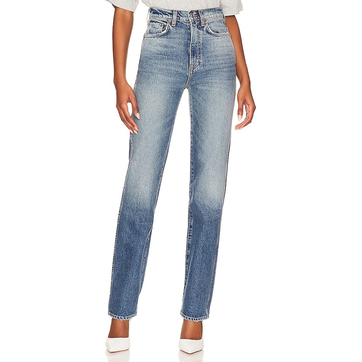 Grlfrnd Classic Market Street Sara Denim Jeans Size 28