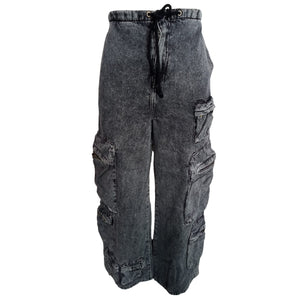 Grlfrnd Relaxed Sedgwick Romee Drawcord Cargo Pants Size S
