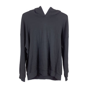 Naadam Soft Black Modal Cashmere Size M Hoodie