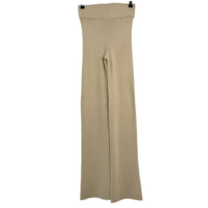 Significant Other Ribbed Beige Sofia Knit Pants Size 4