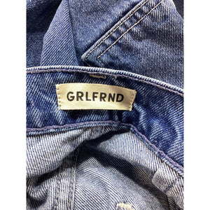 Grlfrnd Classic Cameron Harper Cargo Denim Jeans Size 24