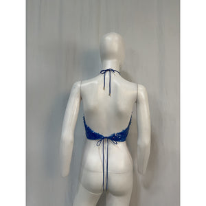 Alexis 'Zira' Blue Polyester Top Size S