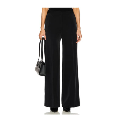 Samsoe Wide-Leg Black Collot Trousers Size S NWT