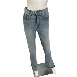 Grlfrnd High Rise Hudson Yards Harlow Denim Jeans Size 24