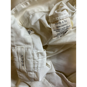 Dôen 'Hilaire' Cream Cotton Pant Size 4