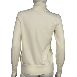 L'Agence Cold Shoulder Cream Easton Sweater Size S / P