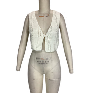 House Of Harlow 1960 Chic Ivory Claritza Size L Vest