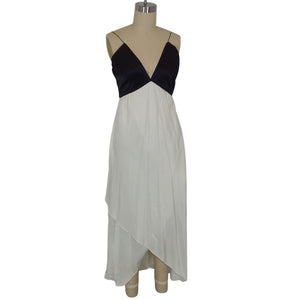 Anna October Sleek White Josephine Maxi Size S Dress
