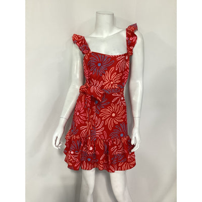 Likely Charlotte Red Mini Dress Size 2