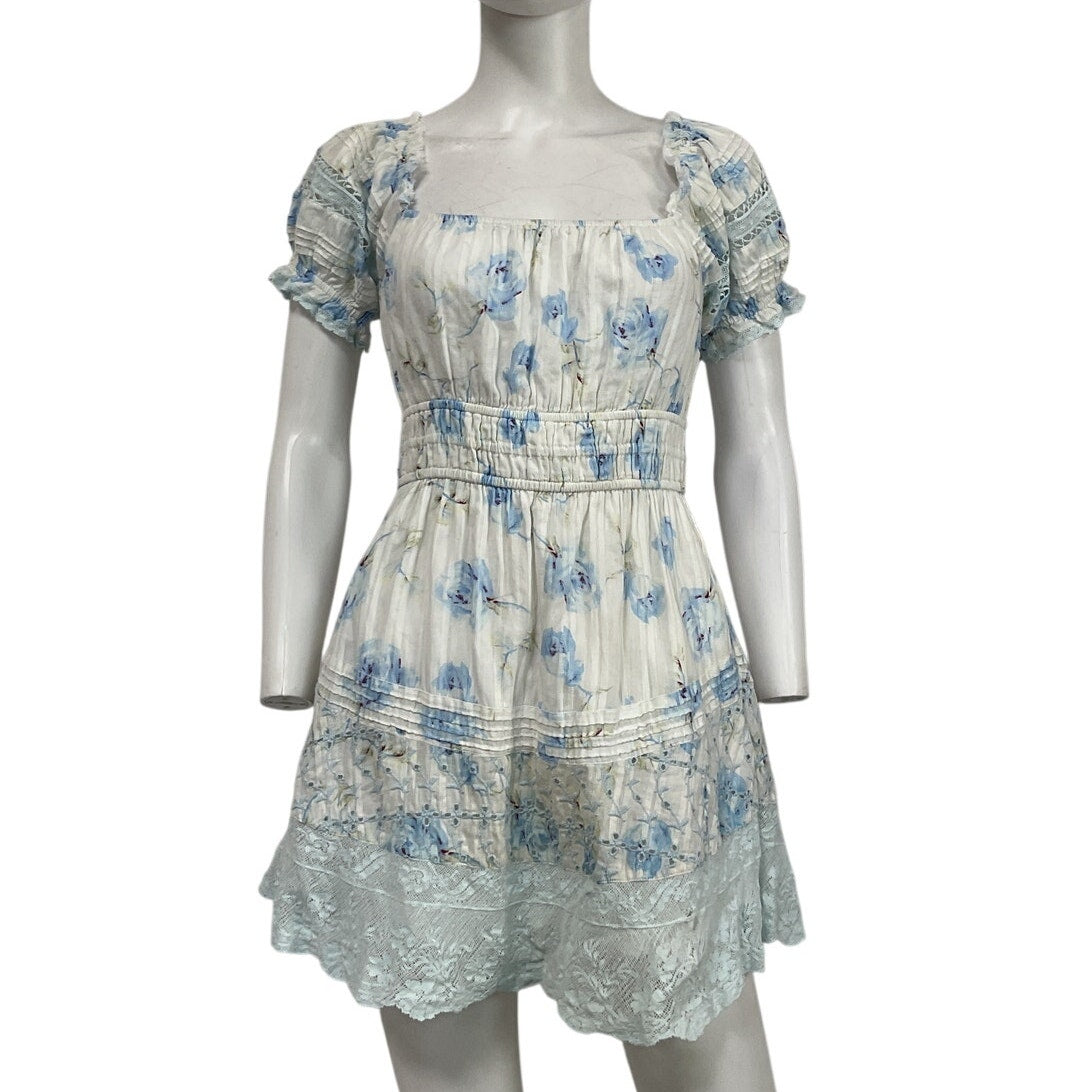 Loveshackfancy Floral Santa Rosa River Lilium Mini Dress Size XS