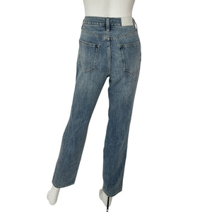 Pistola Distressed Rock Or Bust Presley Straight Denim Jeans Size 27