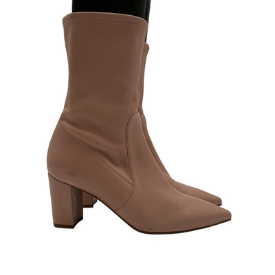 Stuart Weitzman Sleek Pink Yuliana 60 Ankle Boots Size 39 EU / US 9
