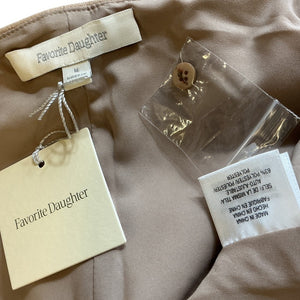 Favorite Daughter Tailored Beige Halter Vest Size M