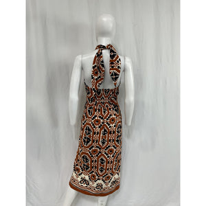 Sézane 'Jarred' Brown Cotton Dress Size 36