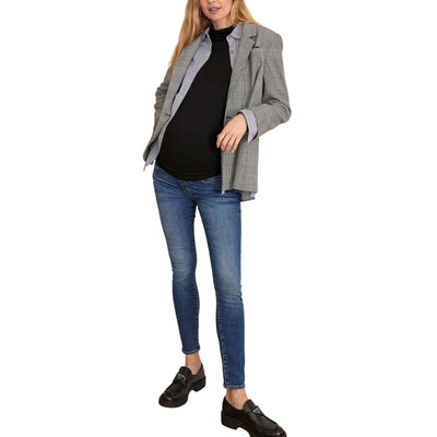 Hatch Stretch Blue Over The Bump Slim Maternity Denim Jeans Size 29