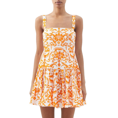 Borgo De Nor Printed Multicolor Freddie Mini Dress Size 6