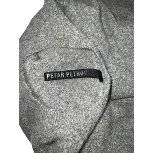 Petar Petrov Stretch Gray Old School Sweater Size Medium