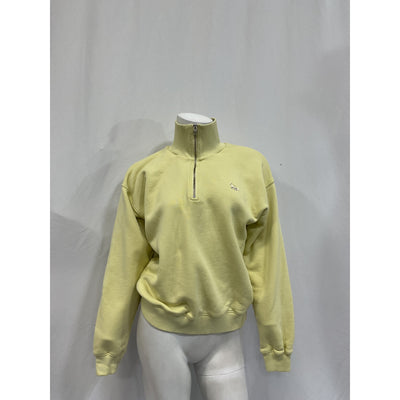 Maison Kitsuné 'Baby Fox' Yellow Turtleneck Sweatshirt Size XS
