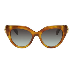 Gucci Chic Brown Cat Eye Sunglasses