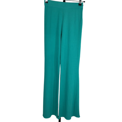 The Andamane Stretch Green Gaia Flare Pants Size 38 EU / US 2