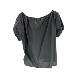 Deiji Studios 'One Panel' Black Cotton Top Size L