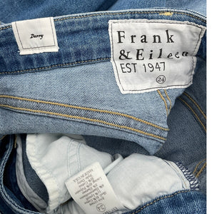 Frank & Eileen Classic Blue Derry 2001 Wash Denim Jeans Size 24