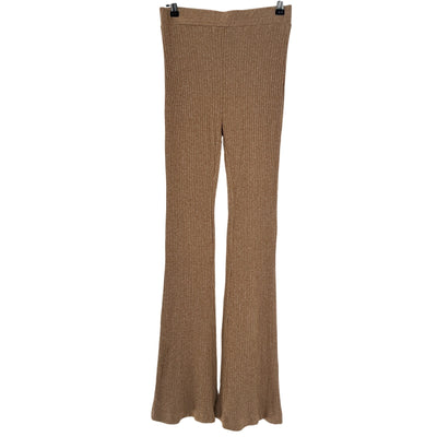 ALIX NYC Ribbed Tan Delancy Pants Size S