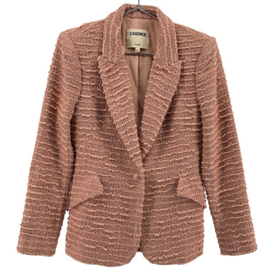 L'Agence Textured Dusty Pink Chamberlain Blazer Size 6