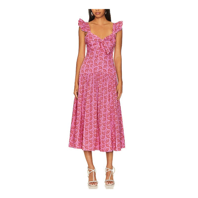 Likely Floral Pink Sherry Dress Size 6