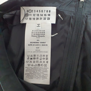 Maison Margiela Minimalist Black Midi Skirt Size 36/ US 4
