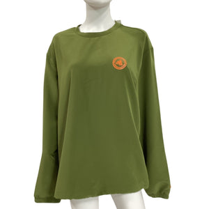 7 Days Active Performance Pesto Tech Crewneck Sweatshirt Size L NWT