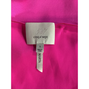 Cinq à Sept Satin Pink Marta Camisole Size S