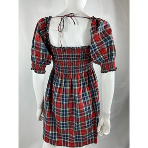 Hill House Home 'The Athena' Red Cotton Nap Dress Size XS
