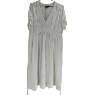Hatch Flowy White Rosa Dress Size 2