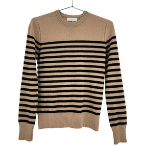 Equipment Striped Multicolor Sanni Crewneck Sweater Size XS