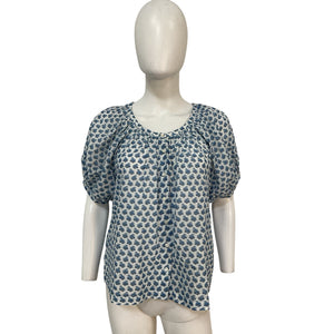 Dôen 'June' Blue Top Size XS
