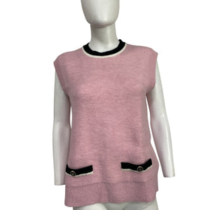 Maje Cozy Pink Magma Sweater Size 2
