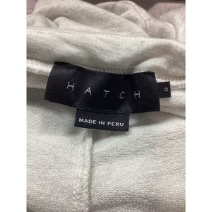 Hatch 'The Indoor Outdoor' White French Terry Jogger Size 0