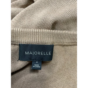 Majorelle 'Charlotte' Tan Cotton Jumpsuit Size M