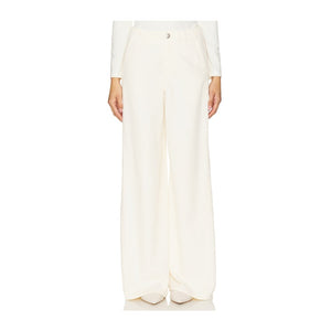 Rag & Bone Featherweight Tailored Ivory Sofie Wide Leg Pants Size 27