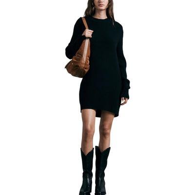 Rag & Bone Cozy Black Pierce Dress Size XXS