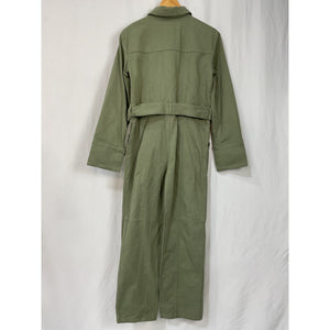 Tularosa 'Tommy' Green Cotton Jumpsuit Size S