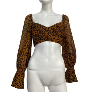 Alexis Chic Gold Esse Top Size XS