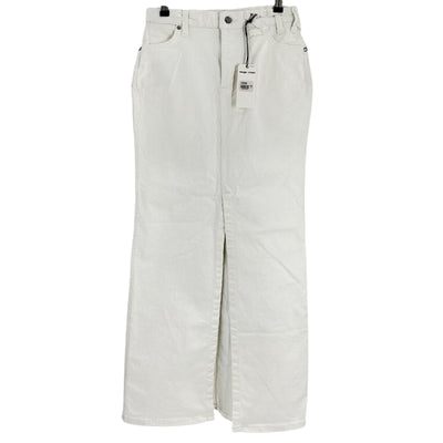 Staud Denim White Wrangler Maxi Skirt Size 25