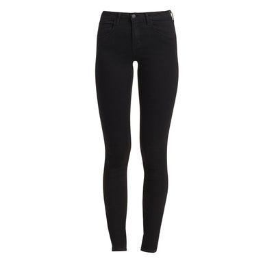 L'Agence Sleek Black Marguerite Skinny Denim Jeans Size 28