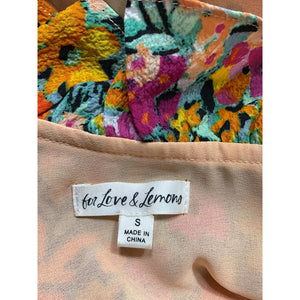 For Love & Lemons 'Kira' Pink Skirt Size S