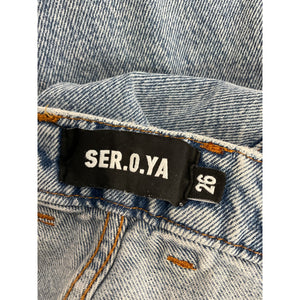 Ser.o.ya Patchwork Coastline Heidi Denim Jeans Size 26